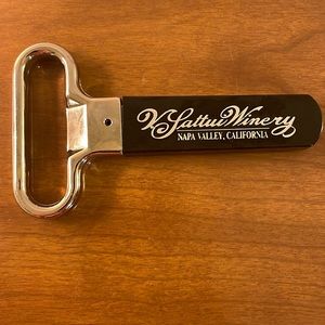 V. Sattui Winery European cork puller, Napa Valley California